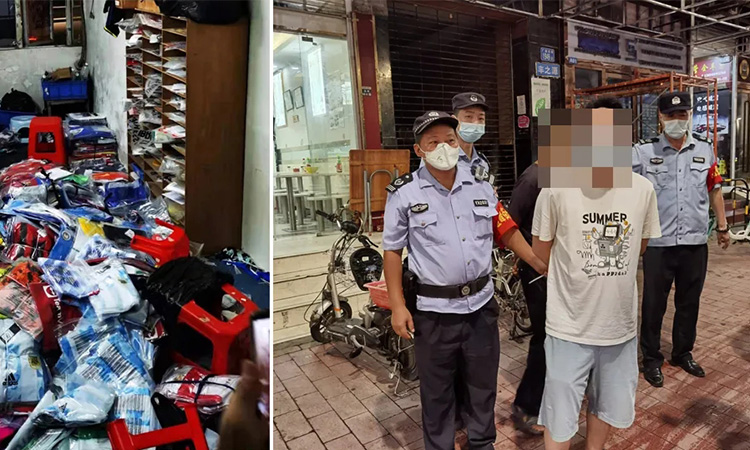 越秀警方查封取締一售假場所 刑事拘留物業(yè)公司股東和主要負(fù)責(zé)人